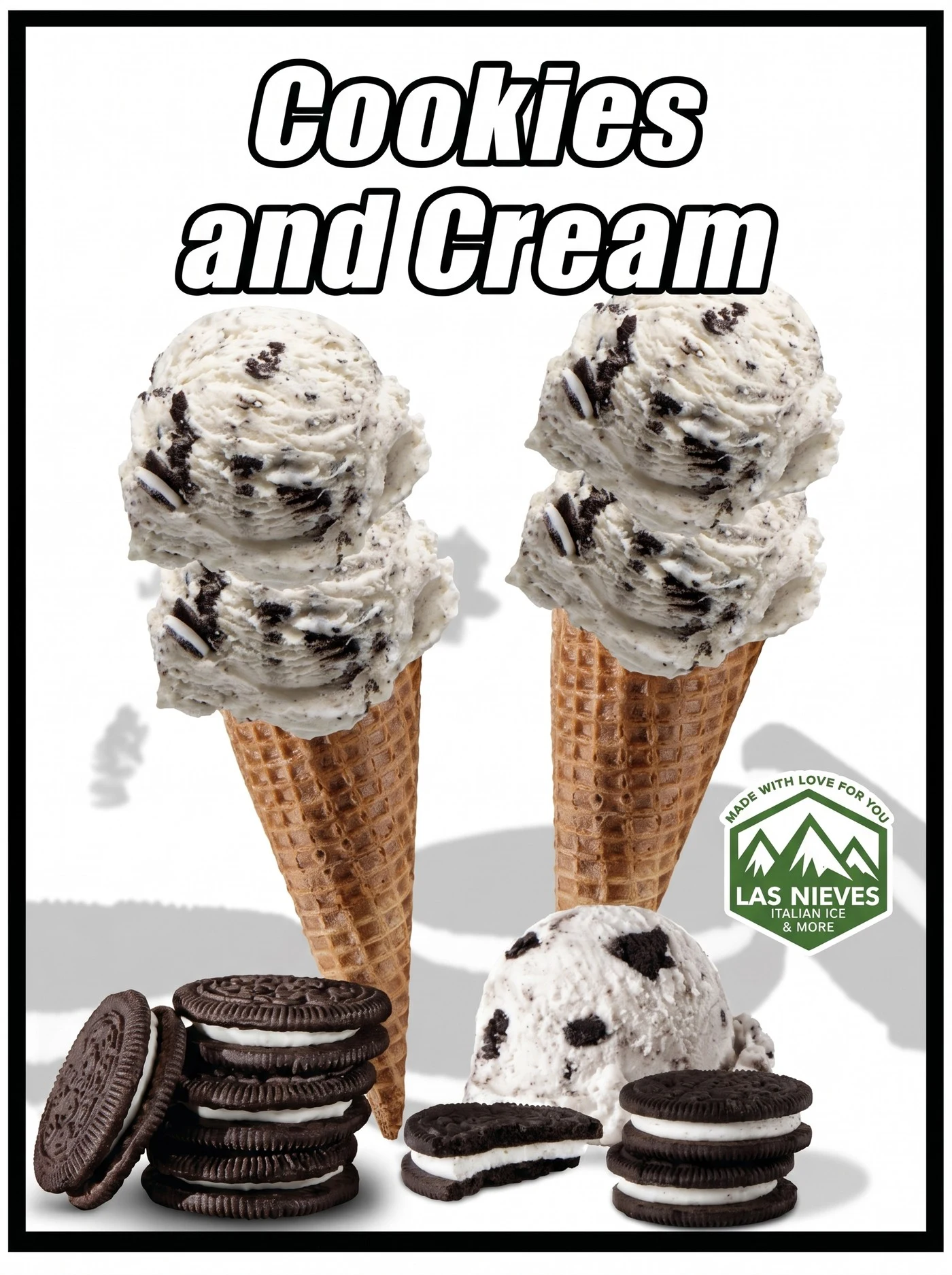Cookies and Cream — Las Nieves